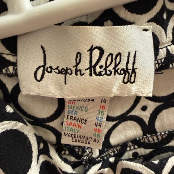 Joseph Ribkoff - Straight Leg Pull On Pant Patterned Women's - Picture 6 of 7